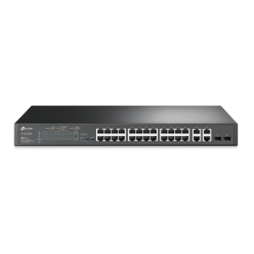 სვიჩი TL-SL2428P, TP-Link,JetStream 24-Port 10/100Mbps + 4-Port Gigabi