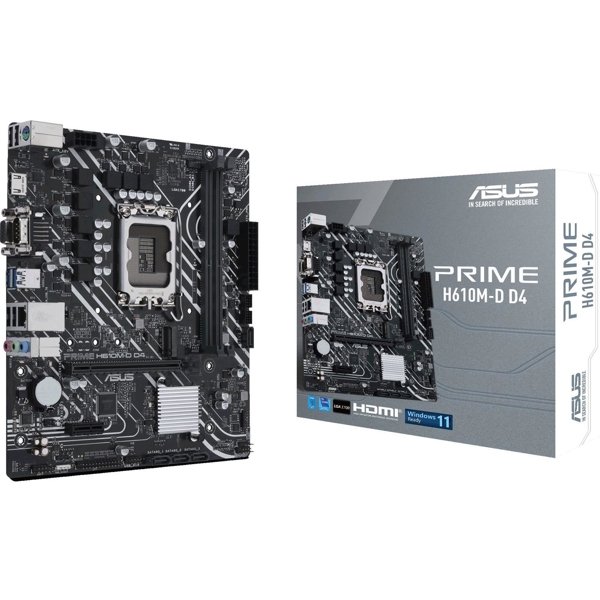 ASUS PRIME H610M-D D4 s1700 H610 2xDDR4 M.2 HDMI-VGA mATX