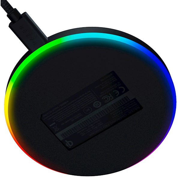 RAZER Chroma Charging Pad 10W Fast WL Charger RGB Black