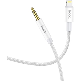 HOCO UPA19 AUX audio cable(L=2M)  SILVER