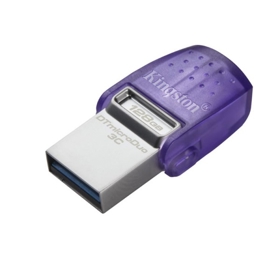 Kingston 128GB USB 3.2 Gen1 + Type-C DT microDuo 3C R200MB/s