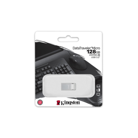 USB Flash Drive/ 128GB/ Kingston Type-A ultra-compact drive 128GB DTMicro USB 3.1/3.0 (DTMC3G2/128GB)