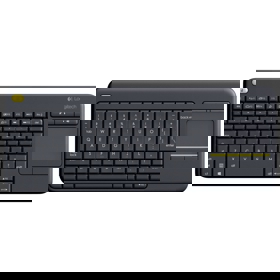 K400 Plus, LOGITECH  Wireless Touch Keyboard - BLACK   920-007147
