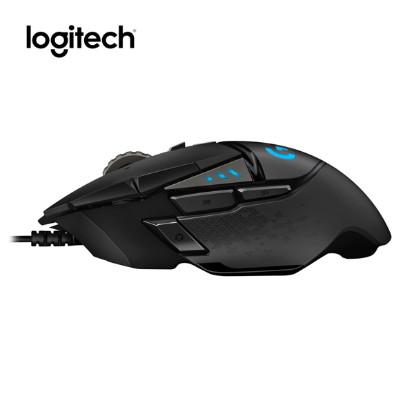 G502, LOGITECH G502 HERO High Performance 100 – 25,600 dpi Gaming Mouse 2.1 m (910-005470)