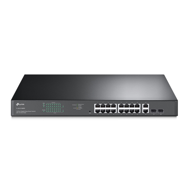 TL-SG1218MPE, TPLINK, 18-Port Gigabit Easy Smart Switch with 16-Port PoE+