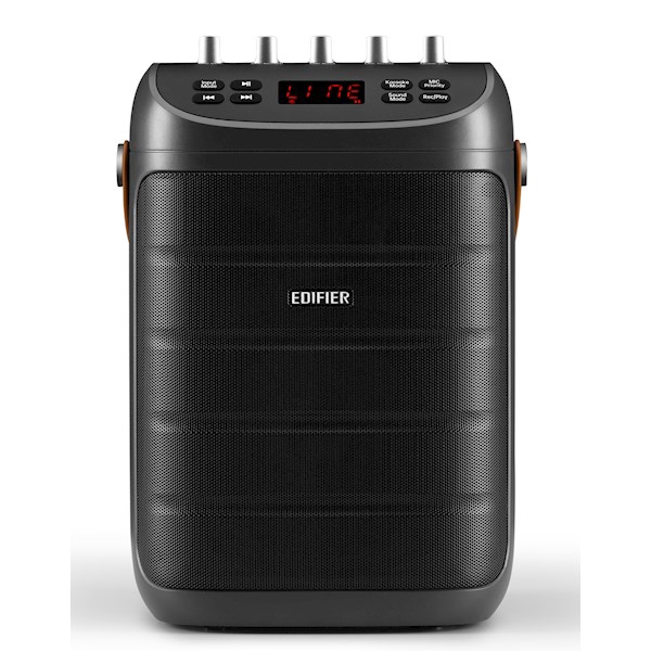 კარაოკე დინამიკი Edifier PK305, 18W, Bloototh, USB, TF-card, Party Trolley Speaker, Gray