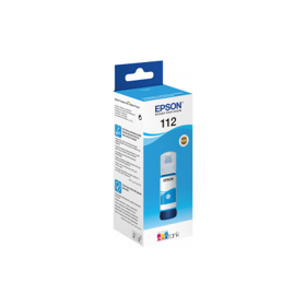 Epson კარტრიჯის მელანი, C13T06C24A,  EcoTank 112 I/C (C) L65**/L15***  Cyan Bottle