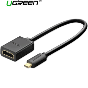 HDMI ადაპტერი UGREEN 20134 Micro HDM Imale to HDMI female adapter cable