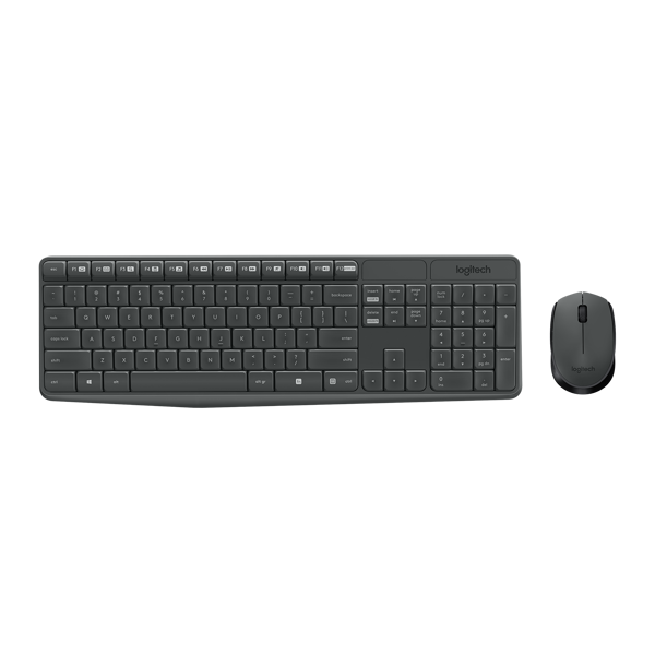 MK235, LOGITECH  Wireless Combo - GREY 920-007948