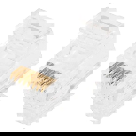 ქსელის აქსესუარი MP0002, UTP j45 Cat5e Modular Plug,8P8C (100PCS)