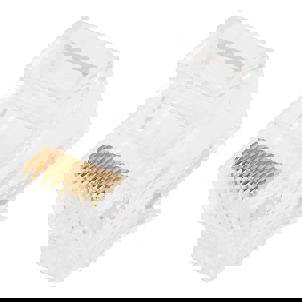 ქსელის აქსესუარი MP0002, UTP j45 Cat5e Modular Plug,8P8C (100PCS)