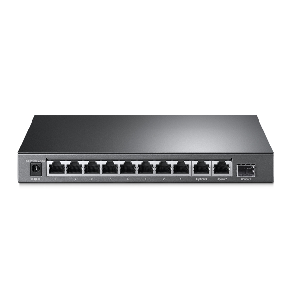 ქსელის გამანაწილებელი TL-SL1311MP, TP-Link, 8-Port 10/100Mbps + 3-Port Gigabit Desktop Switch with 8-Port PoE+