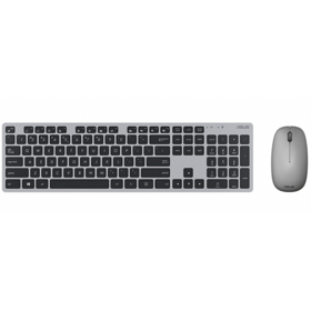 Keyboard/ Asus Wireless  Keyboard & Mouse Grey (90XB0430-BKM250)