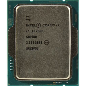 CPU Intel Core i7-13700F 16C/24T 2.1GHz 30Mb LGA1700 65W w/o graphics TRAY