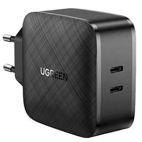დამტენი UGREEN CD216 (70867), 66W, USB-C, Black