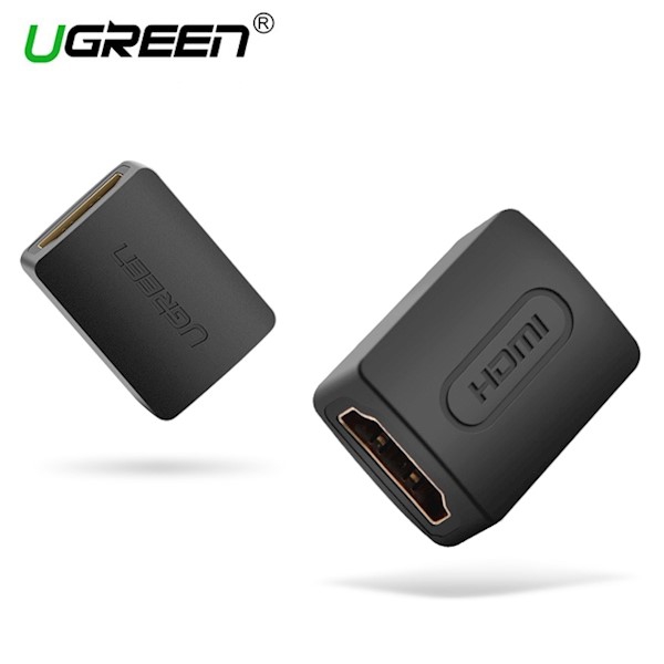 ადაპტერი UGREEN HDMI Female to Female Adapter (Black) 20107