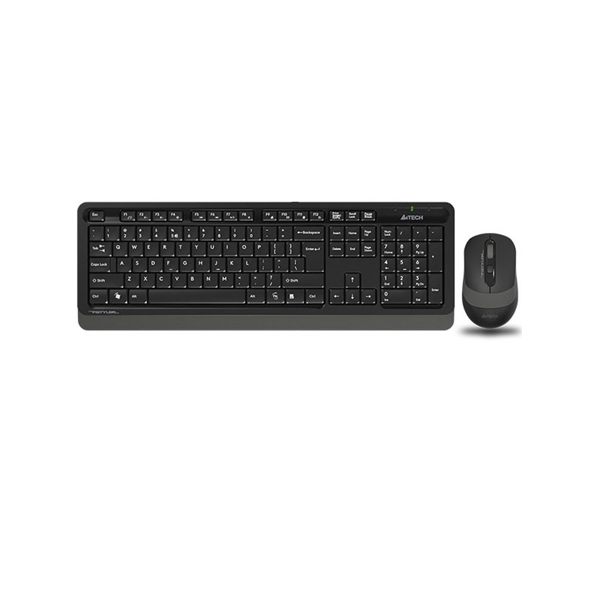 კლავიატურა-მაუსი: A4tech Fstyler FG1010 Wireless Combo Set EN/RU Grey