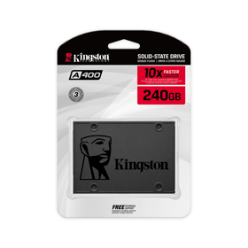 მყარი დისკი Kingston  A400 SATA 3 2.5 Solid State Drive SA400S37/240GB