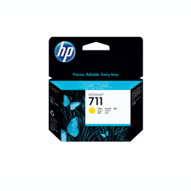 CZ132A HP 711 29-ml Yellow Ink Cartridge