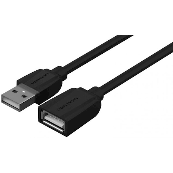 VAS-A44-B050, VENTION VAS-A44-B050 USB2.0 Extension Cable 0.5M Black