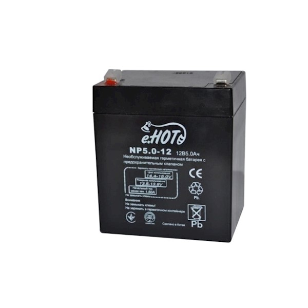 ელემენტი აკუმულატორის NP5.0-12 ENOT NP5.0-12 battery 12V 5Ah