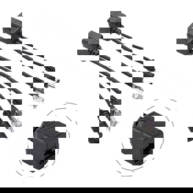 Pairs Power Over Ethernet Passive POE Injector Splitter Adapter Cable Kit