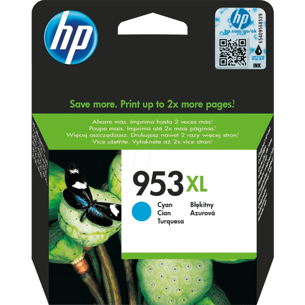Cartridge/ HP Original/ HP 935XL High Yield CYAN ink cartridge