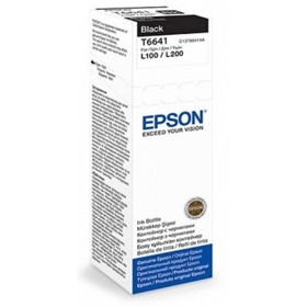 Epson კარტრიჯის მელანი L100/L200 Black ink bottle 70 ml