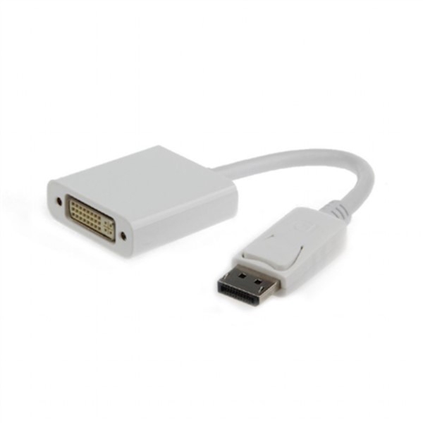 Gembird DisplayPort to DVI adapter cable, white