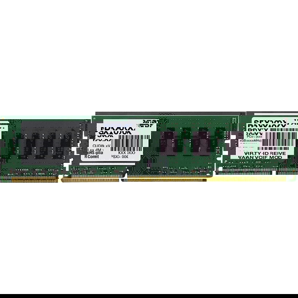 ოპერატიული მეხსიერება: Patriot SL DDR3 8GB 1600MHZ - PSD38G16002