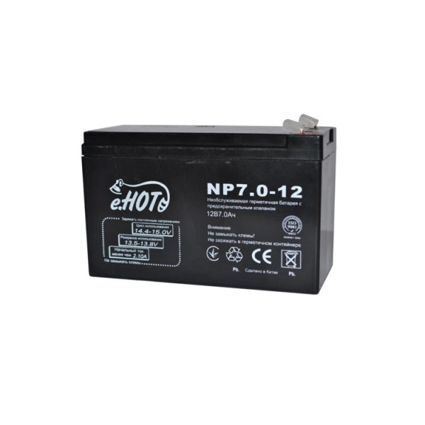 UPS ელემენტები NP7.0-12 ENOT NP7.0-12 battery 12V 7Ah