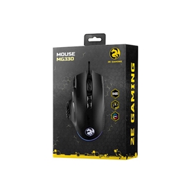 2E GAMING Mouse MG320, RGB, USB-A, black