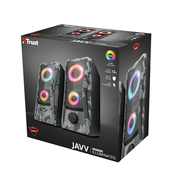 23379 TRUST GXT 606 JAVV RGB 2.0 SPEAKER SET