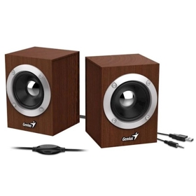 ხმამაღლამოლაპარაკე SP-HF280, Genius Stereo USB Powered Speakers Wood