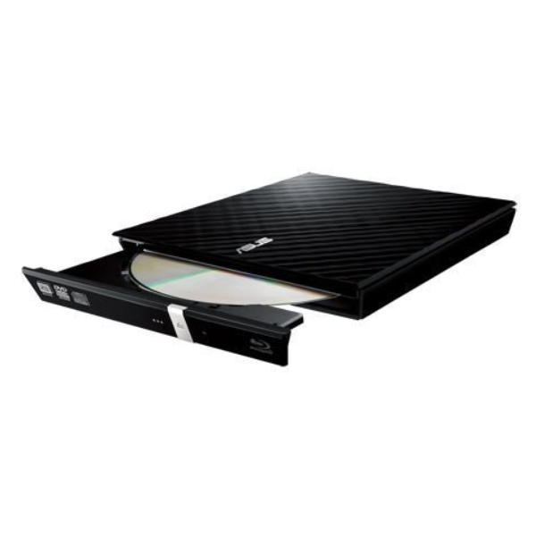 ASUS SDRW-08D2S-U LITE DVD+-R/RW USB2.0 EXT Ret Slim Black