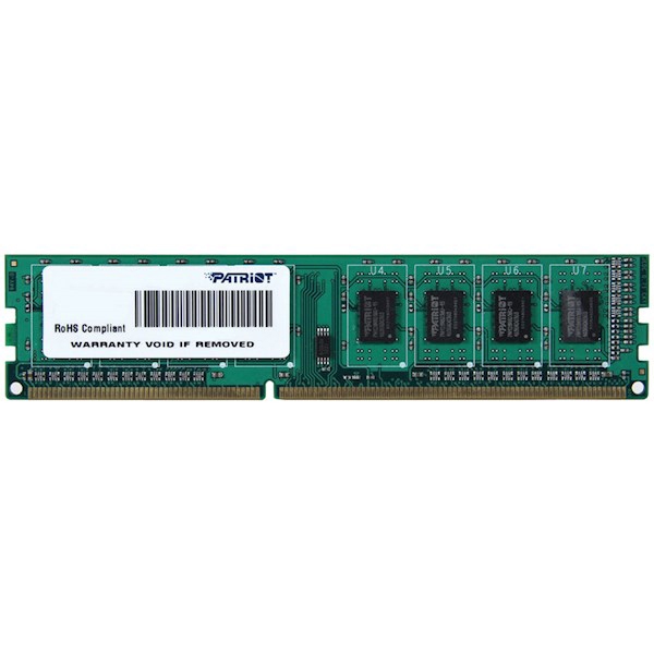 ოპერატიული მეხსიერება: Patriot DDR3 4GB 1600MHz - PSD34G160081