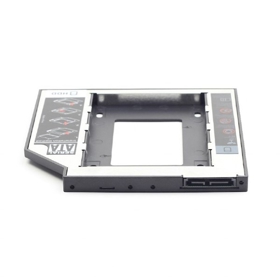მყარი დისკის გადამყვანი: Gembird MF-95-01 Notebook SATA hard disk caddy for 9.5mm high drives