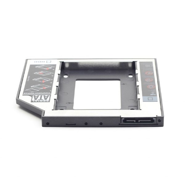 მყარი დისკის გადამყვანი: Gembird MF-95-01 Notebook SATA hard disk caddy for 9.5mm high drives
