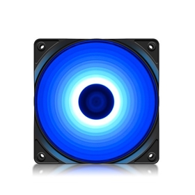 RF120B DEEPCOOL 120mm Single Color Blue Case Fan, 4 Ultra-Bright LED Lights, 1.92W