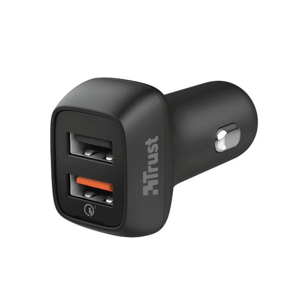 23562 QMAX USB A+A CAR CHARGER QC3 30W