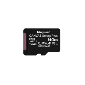 Kingston 64GB microSDXC C10 UHS-I R100MB/s