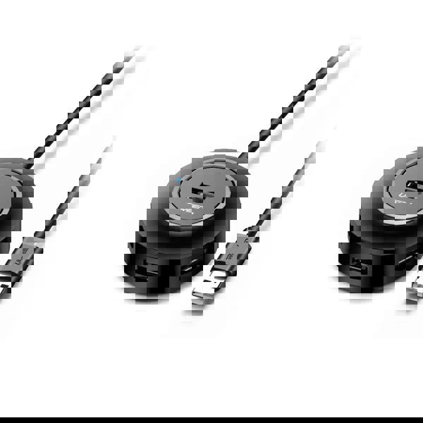 USB ჰაბი UGREEN CR106 CR106 USB 2.0 4 PORTS HUB 20277