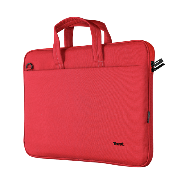 24449 TRUST BOLOGNA LAPTOP BAG 16″ ECO RED