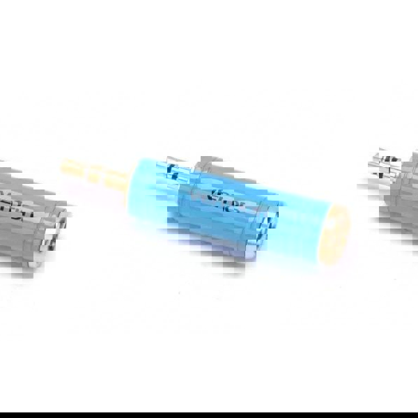 6.5mm Female to 3.5mm Male Adapter BlueVAB-S04-L