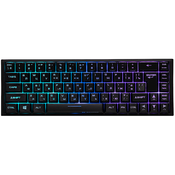 2E GAMING Keyboard KG350 RGB 68key USB Black Ukr