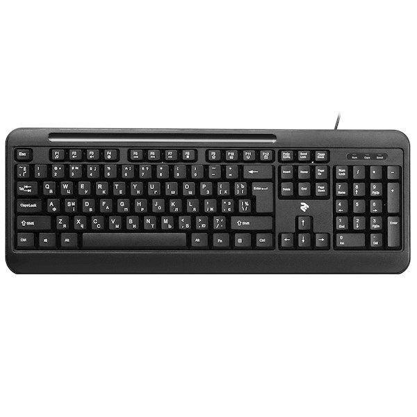 კლავიატურა 2E Keyboard KM1040 USB Black