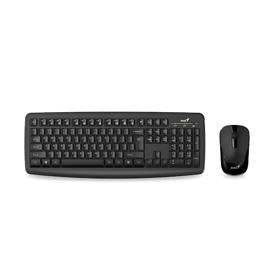 Keyboard/ KM-8100,Genius Smart  Keyboard + Mouse  USB RU Black Combo