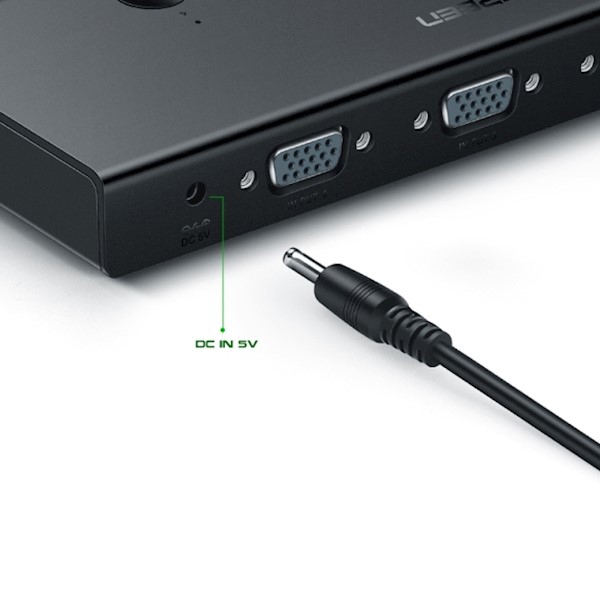 სპლიტერი UGREEN CM153 (50279) UGREEN VGA Splitter Box 4 In 1 Out