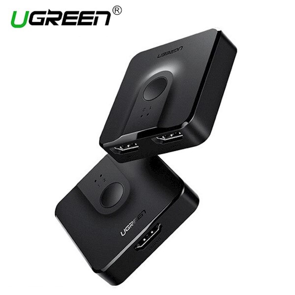 HDMI სვიჩი UGREEN CM217 2 In 1 Out HDMI 1.4 Switcher 4Kx2K@30Hz 50966