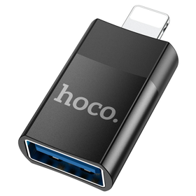 HOCO UA17 iP Male to USB female USB 2.0A dapter black